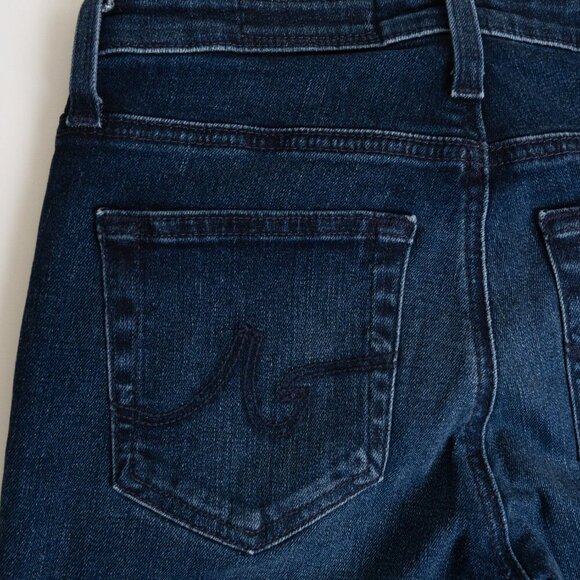 ✨ AG Adriano Goldschmied The Harper Essential Straight Leg Jeans 25 Dark Wash - Picture 10 of 16